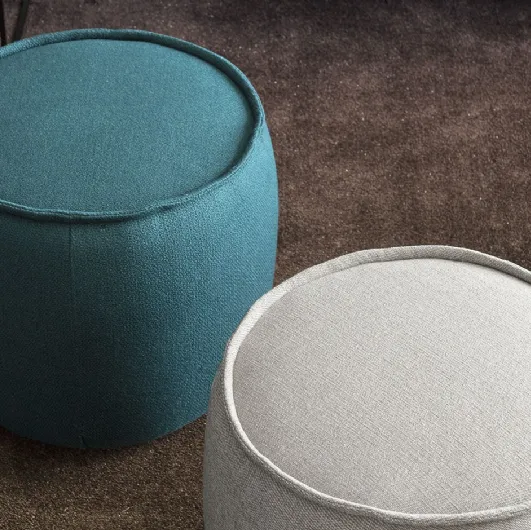 Pouf in tessuto imbottito Muffin di Calligaris