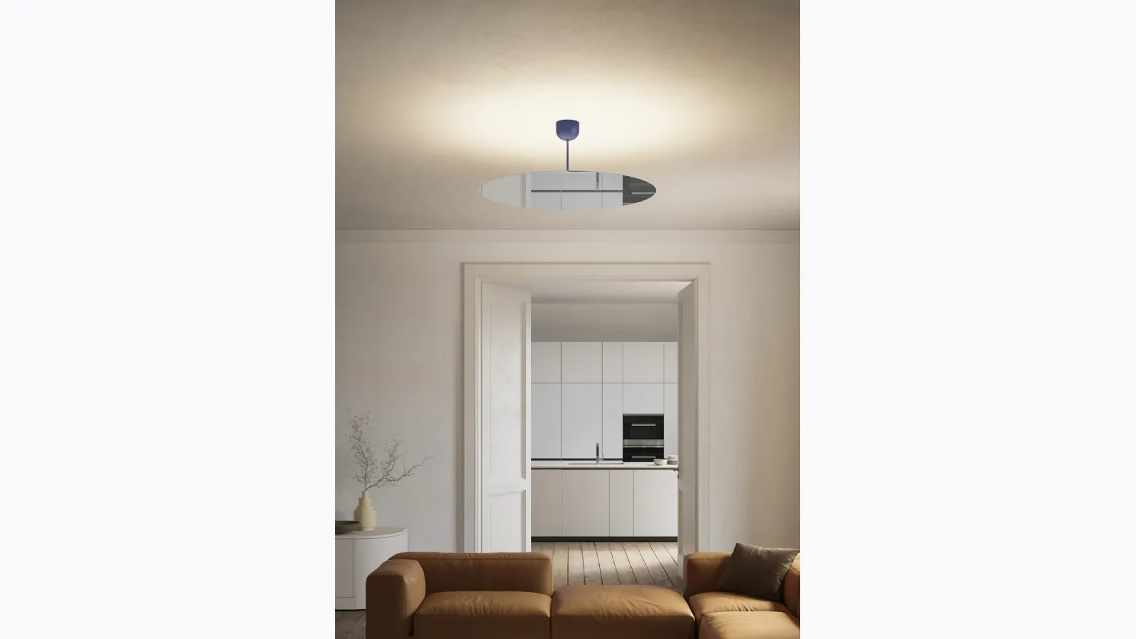 Lampada a soffitto Millimetro di Luceplan