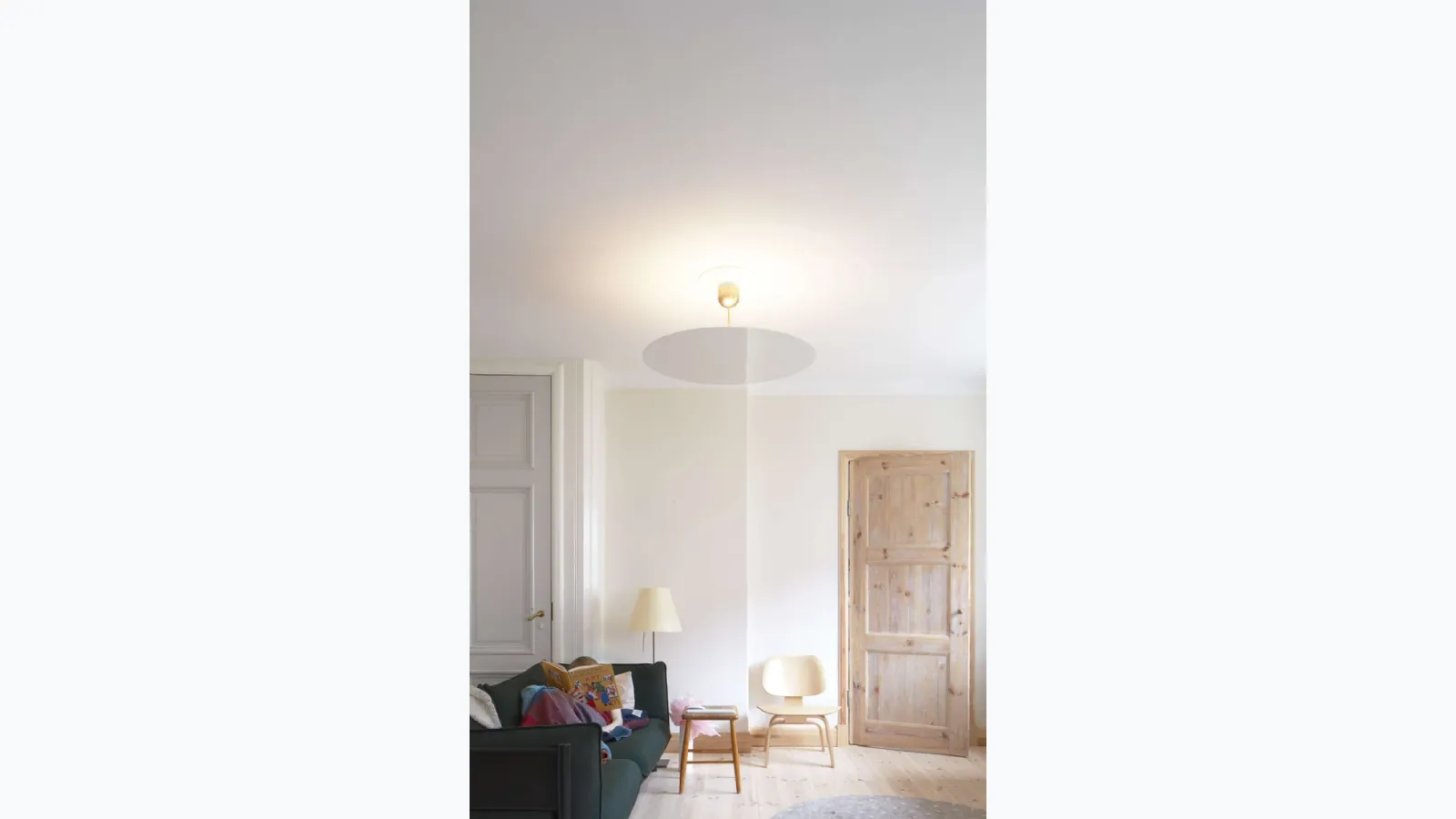 Lampada a soffitto Millimetro di Luceplan