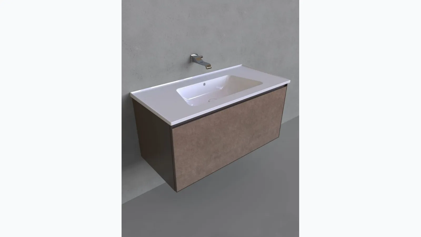 Mobile da Bagno Bloom 105 di Flaminia