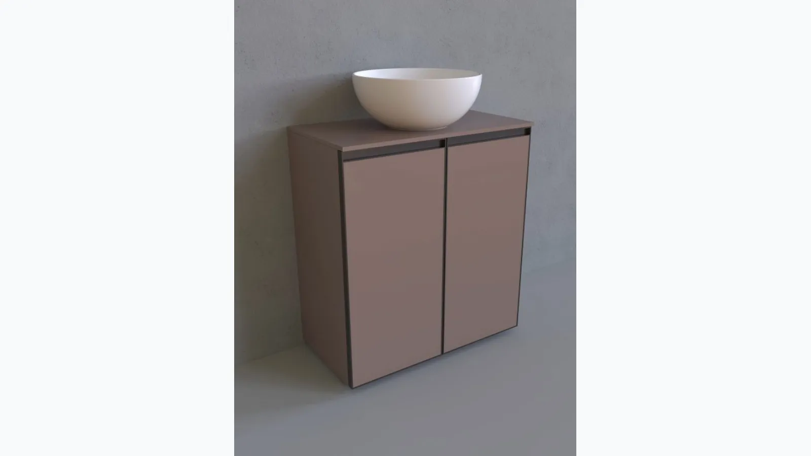 Mobile da Bagno Cubika 37 cm 70 di Flaminia