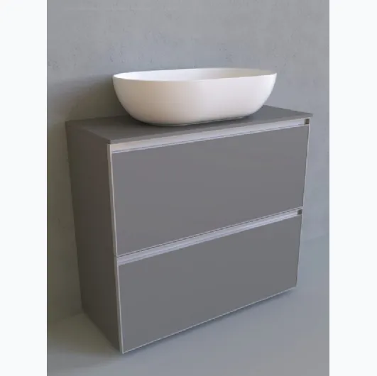 Mobile da Bagno a terra Cubika 37 cm 85 di Flaminia