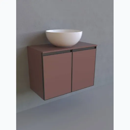 Mobile da Bagno sospeso Cubika 37 cm 70 di Flaminia