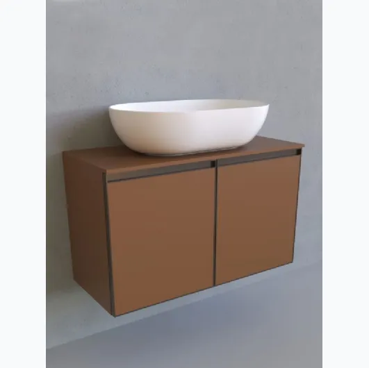 Mobile da Bagno Cubika 37 cm 85 sospeso di Flaminia