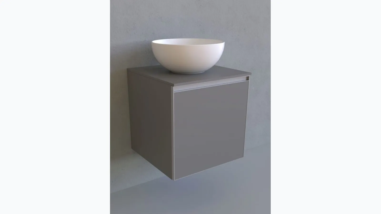 Mobile da Bagno sospeso Cubika 37 cm 50 di Flaminia