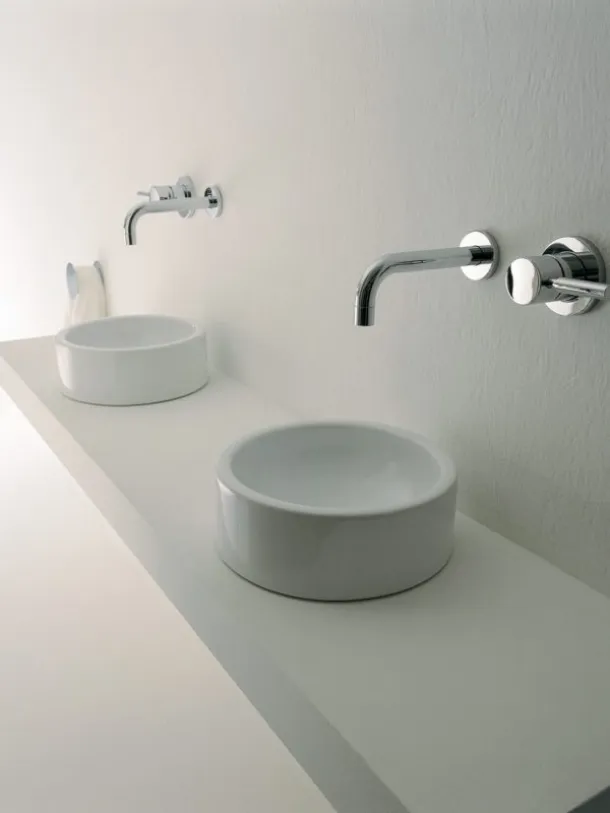 Lavabo Mini Twin di Flaminia