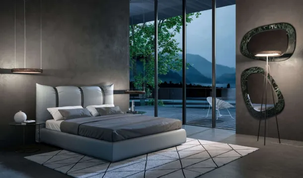 Letto con box contenitore Confit di Ozzio