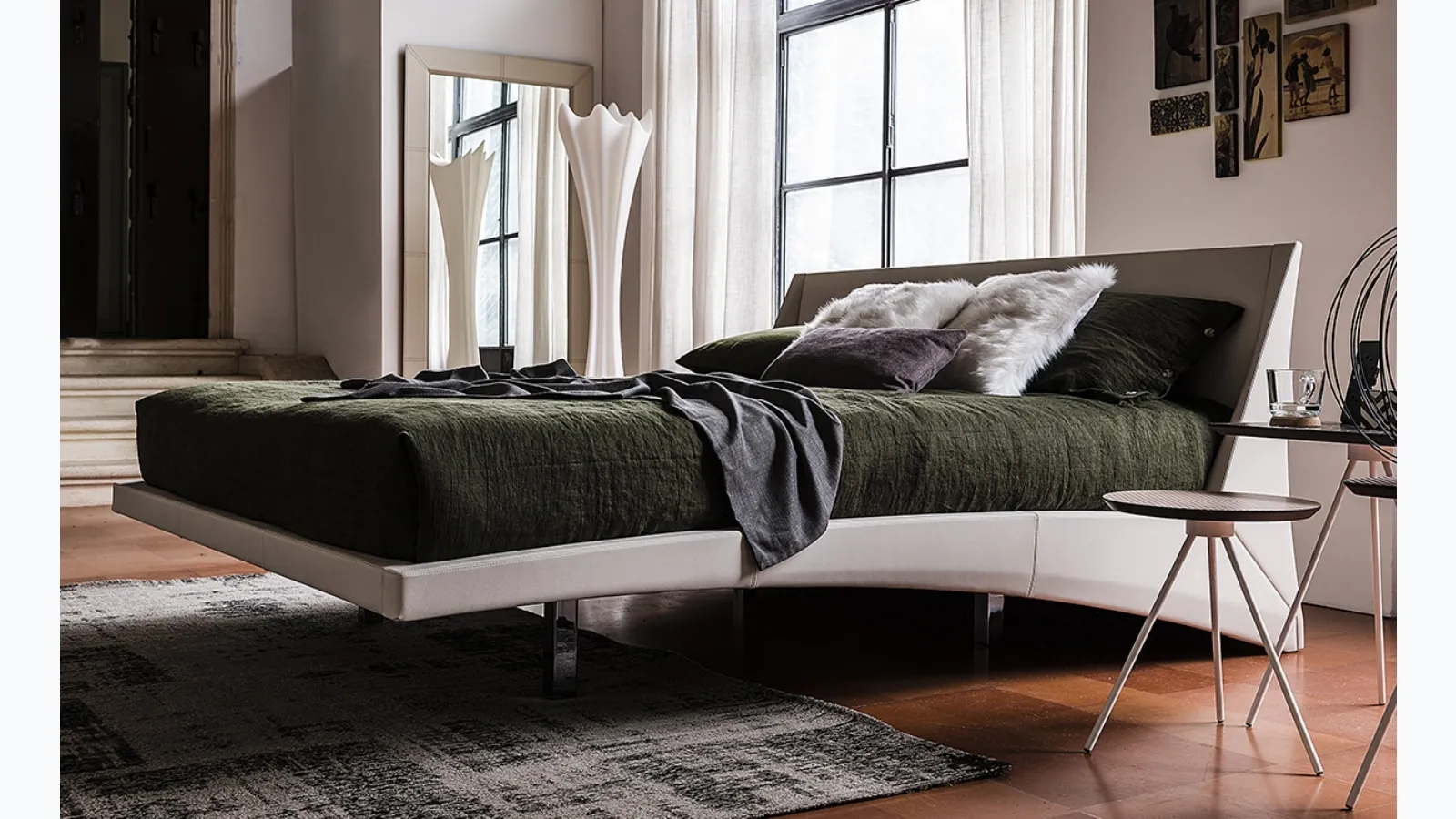 Letto di design Dylan di Cattelan Italia