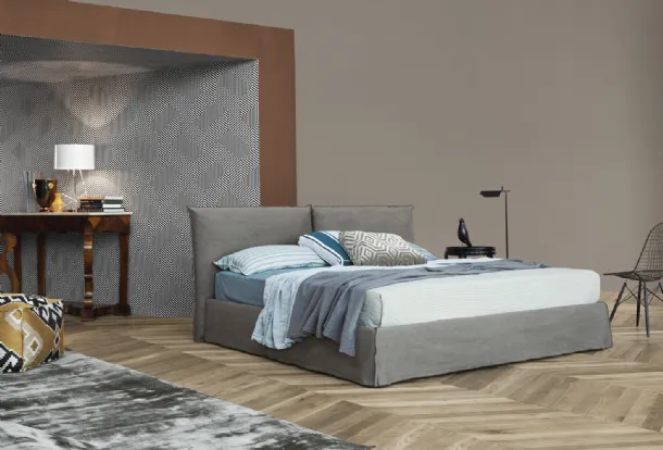 Letto in tessuto Lazy 015 di Flexteam