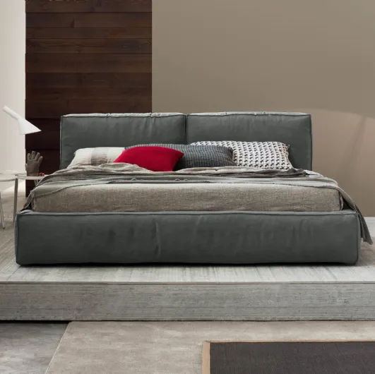 Letto con box contenitore Slim One di Flexteam