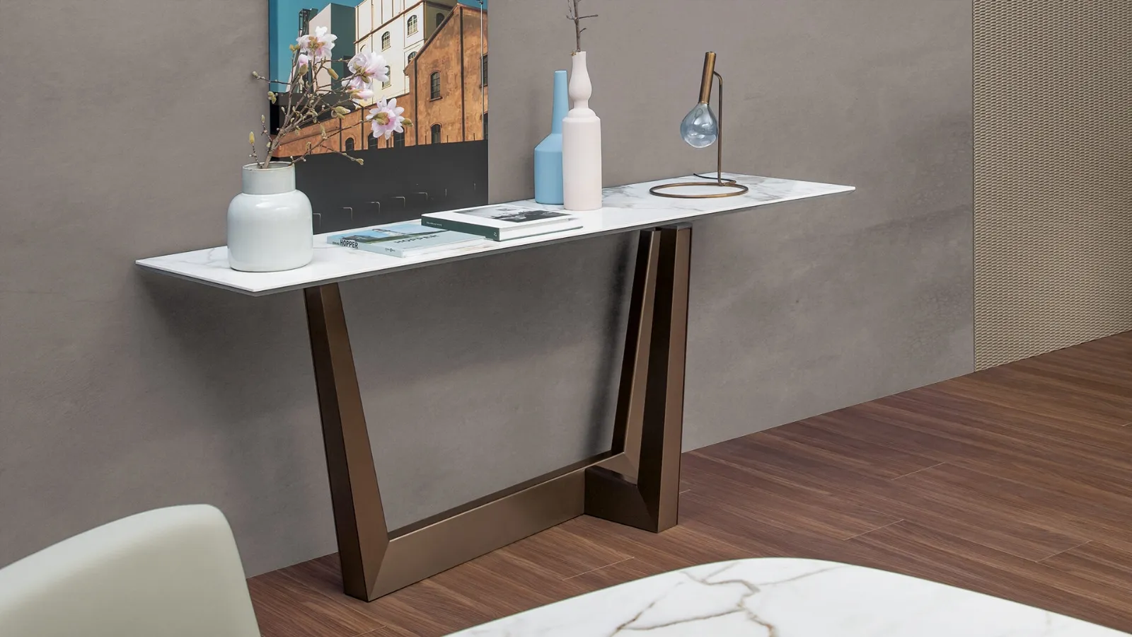 Mobile ingresso Art Console di Bonaldo