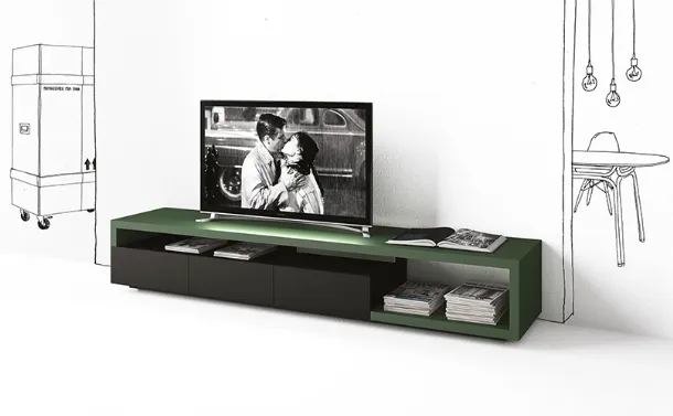 Mobile Porta Tv Ode di Minotti Italia