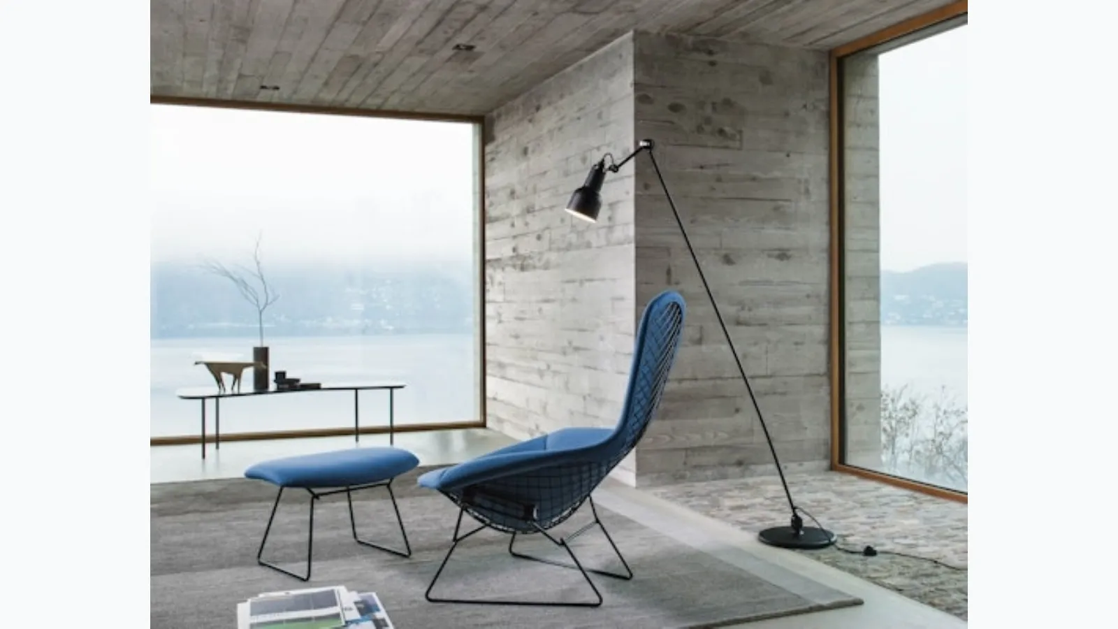 Poltroncina Bertoia Bird Chair di Knoll