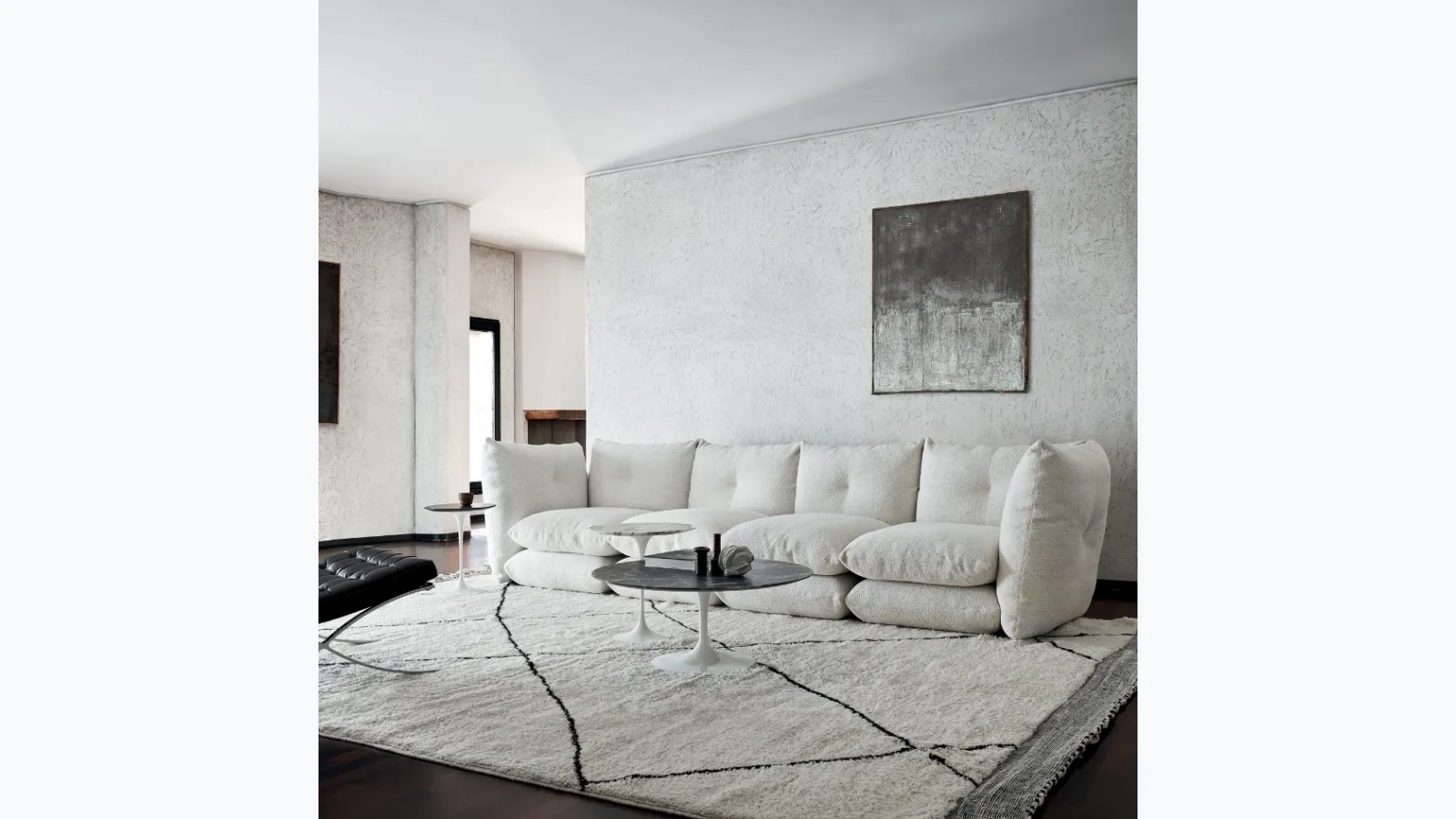 Divano Perron Pillo Sofa di Knoll