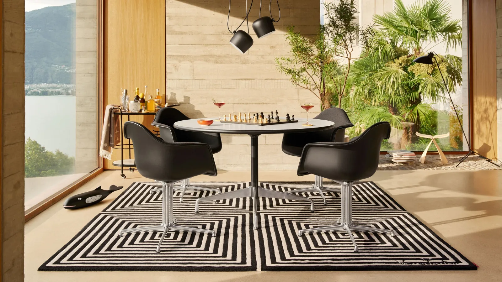 Sedia Eames Plastic Armchair RE DAL di Vitra