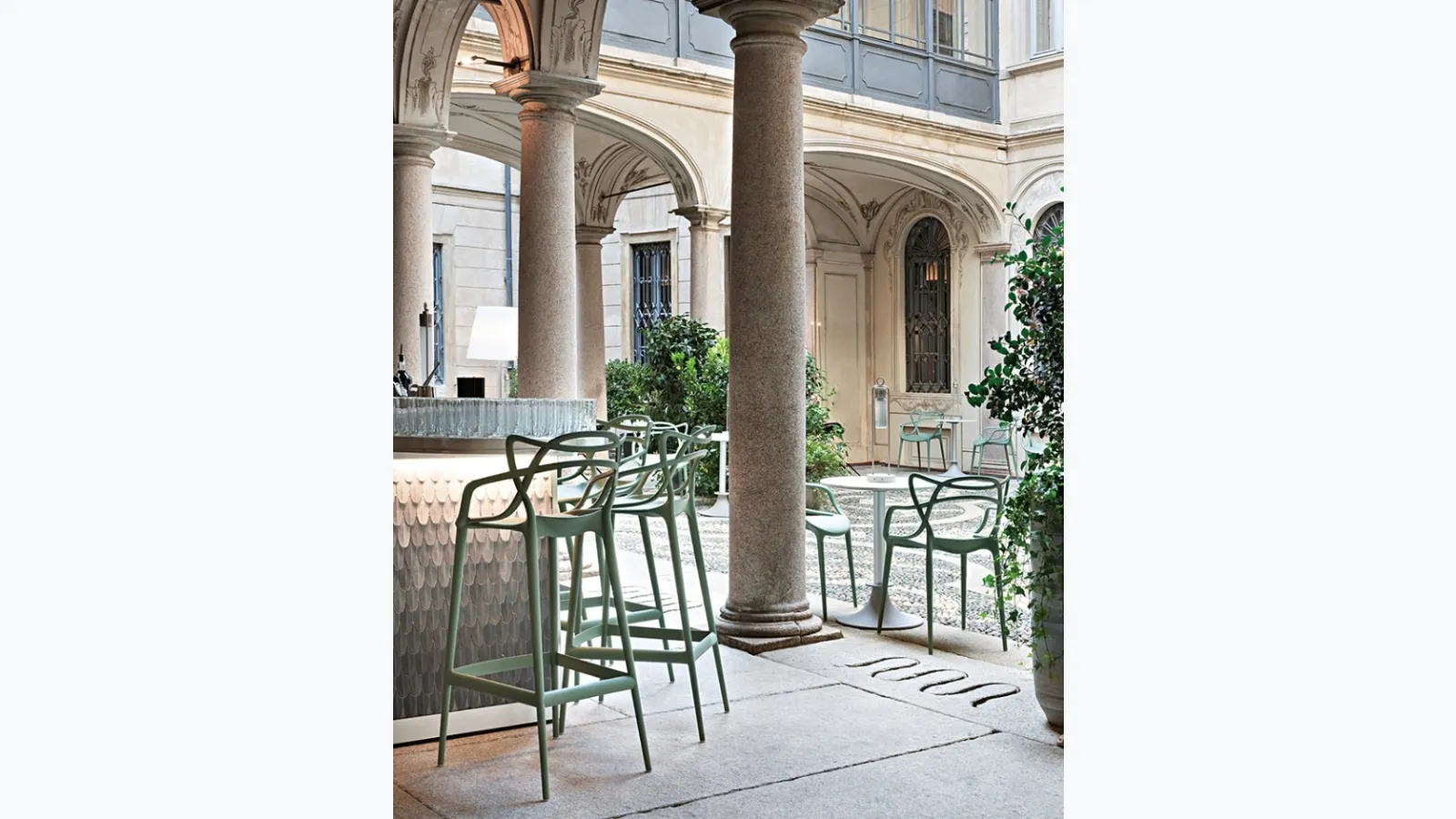 Sgabello Masters Stool di Kartell