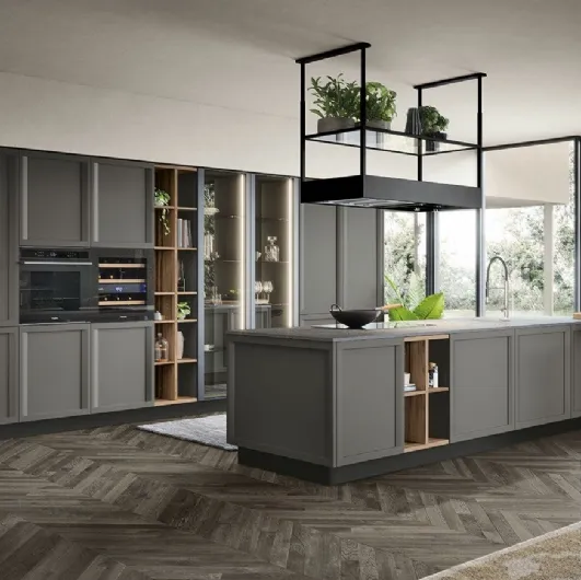 Cucina Classica con isola Bellaria 01 di Forma Cucine