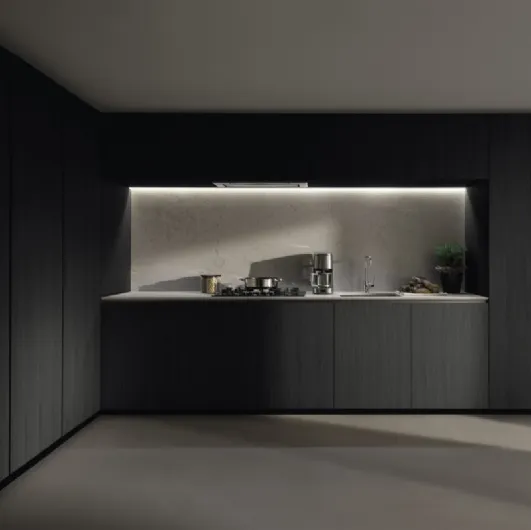 Cucina Design angolare Viva 04 di Maistri