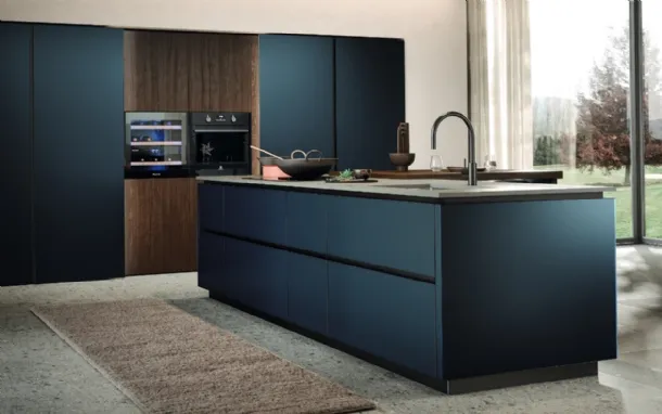 Cucina Moderna con isola Aria Tech 05 di Forma Cucine