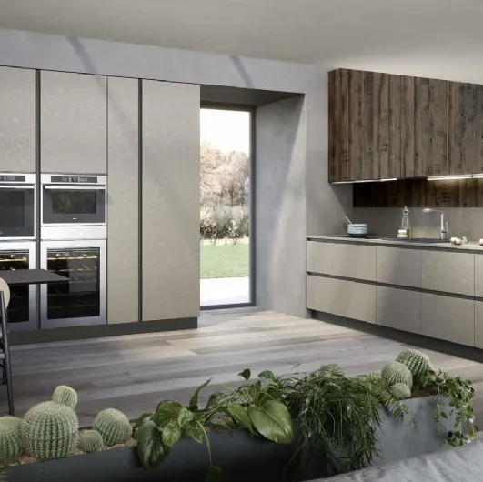 Cucina Moderna ad angolo Trend Grip Gola Home 02 di Forma Cucine