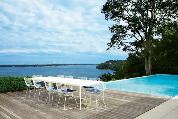 Sedia Bertoia Side Chair Outdoor di Knoll