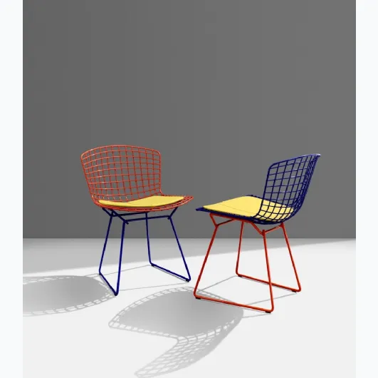 Sedia Bertoia Two Toned Side Chair di Knoll