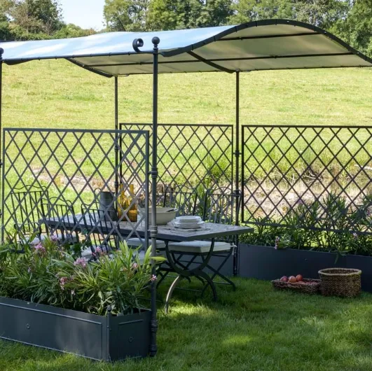 Gazebo Solaire in ferro battuto di Unopiu