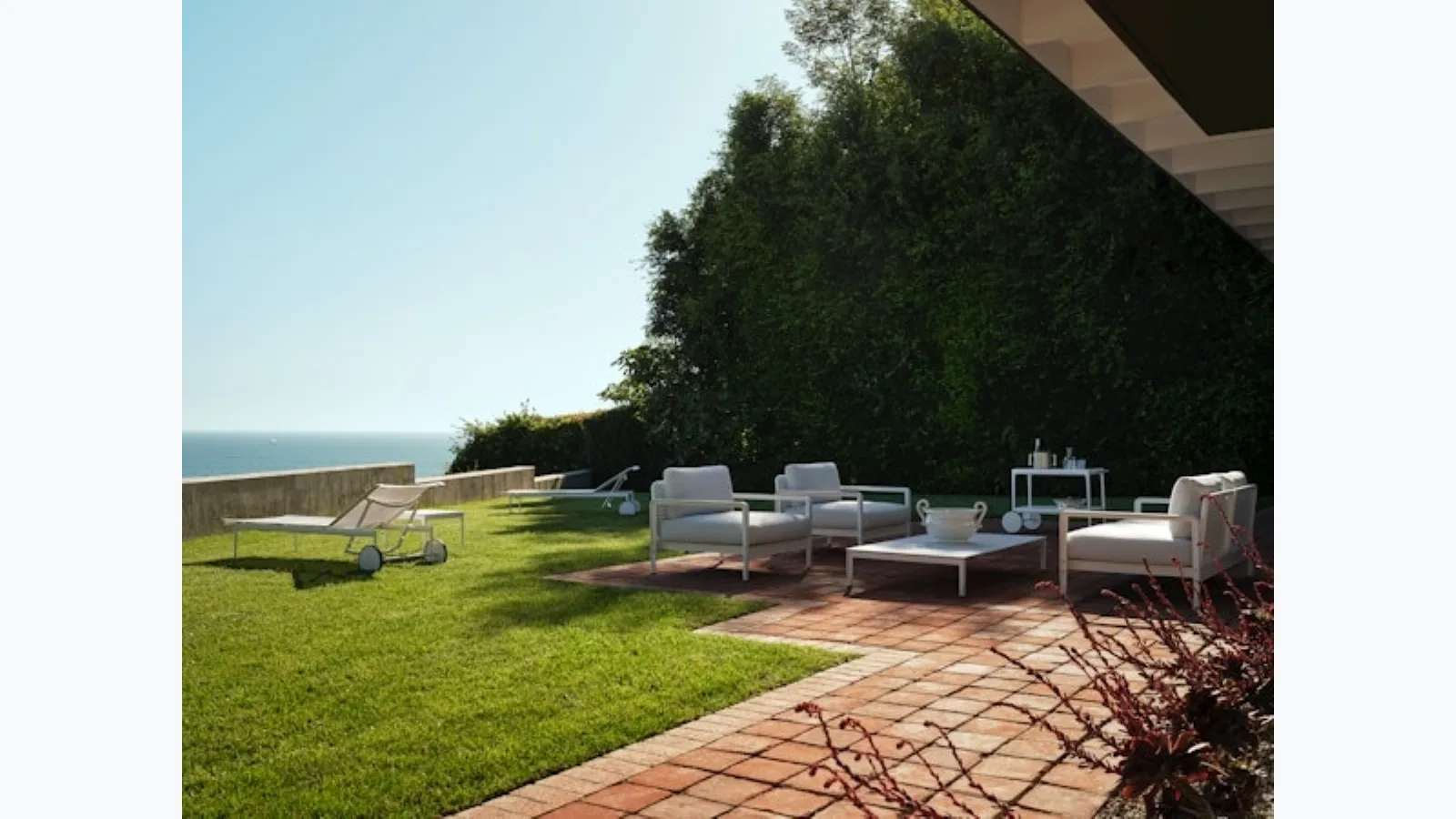 Arredo da esterno Lissoni Outdoor di Knoll