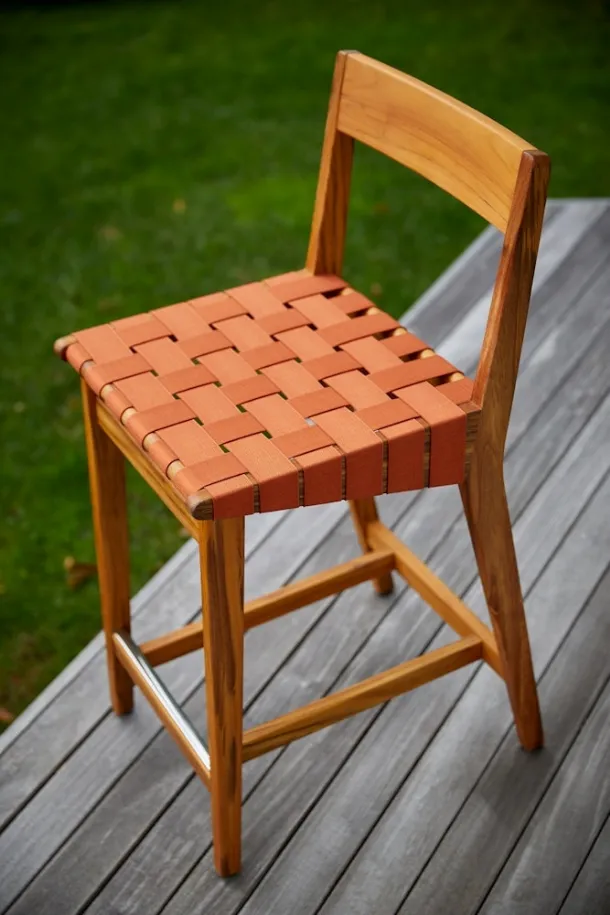 Sgabello Risom Barstool di Knoll