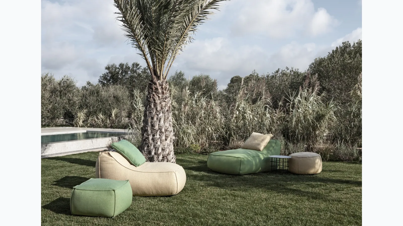 Poltrona da esterno Shape Outdoor di Flexteam