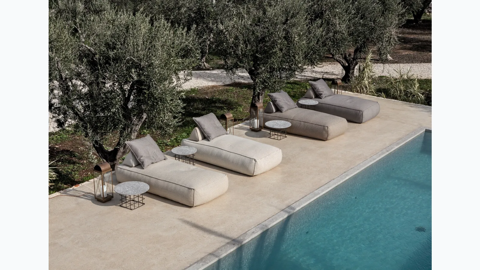 Poltrona da esterno Shape Outdoor di Flexteam