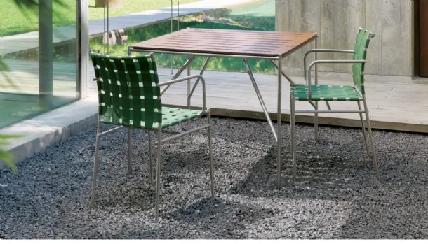 Sedia da giardino Tagliatelle Chair Outdoor di Alias