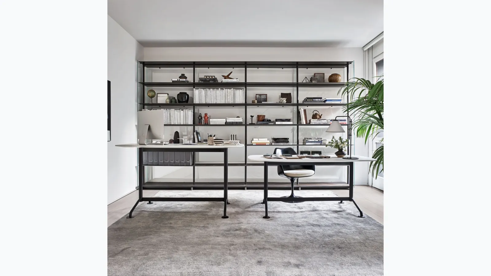 Scrivania Operativa Grasshopper Console di Knoll