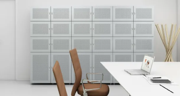 Mobile Ufficio Storage Locker di Vitra